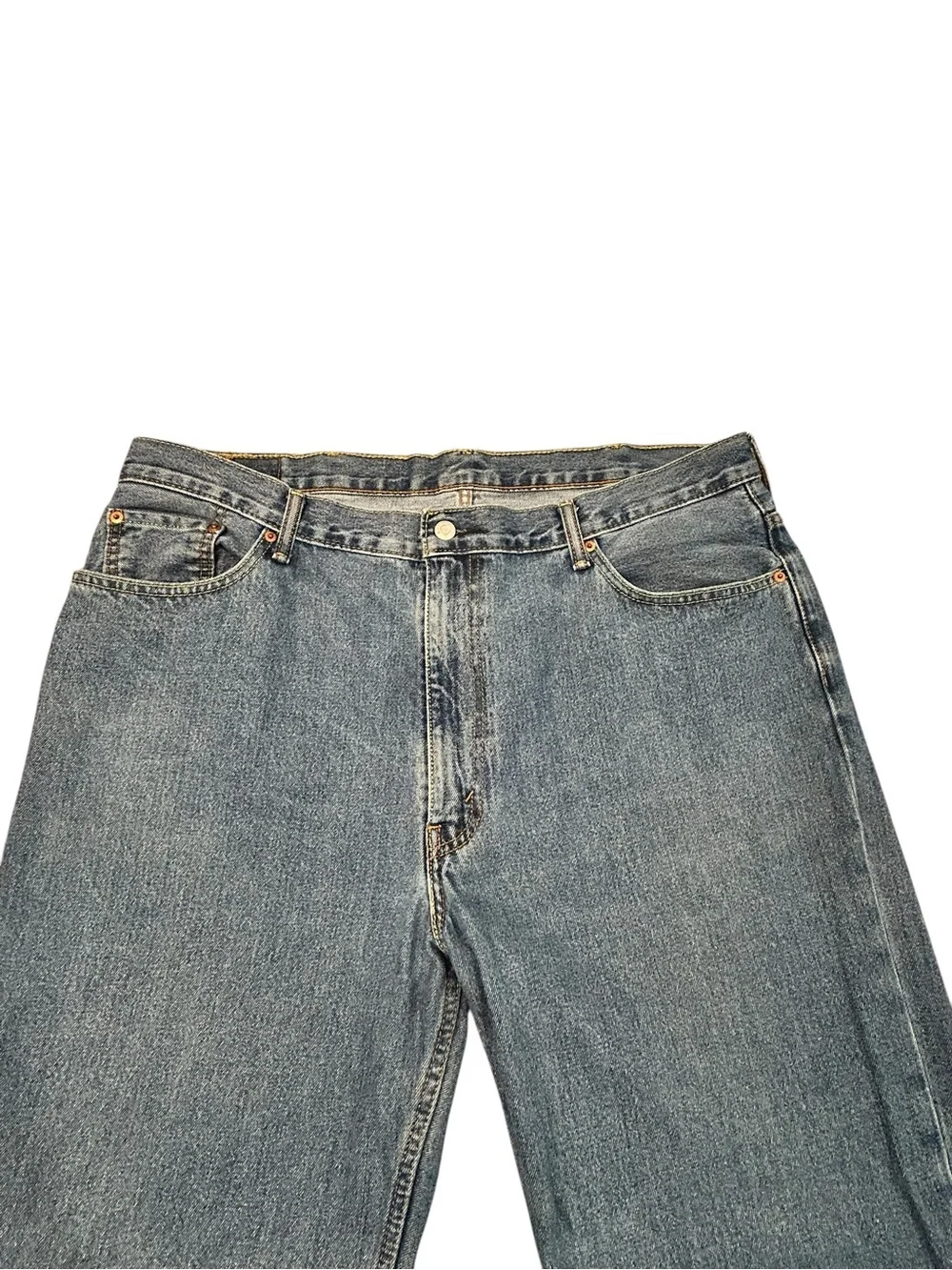 Levi’s 550 Classic Men's Relaxed Straight Jeans 42/34 100% Cotton Casual Denim